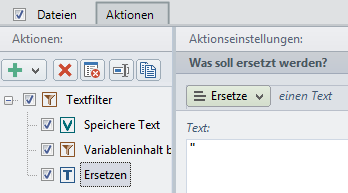 Wichtige Funktionen zum Text ersetzen