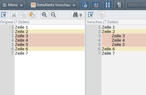 Batch Text Replacer - Funktionen auf bestimmte Zeilen anwenden